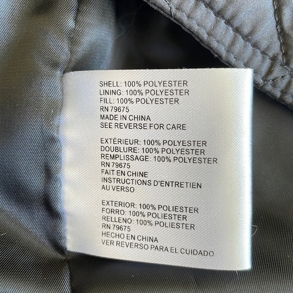 Brand New Michael Kors Black Quilted Stitch Button Up Jacket - Picture 15 of 16